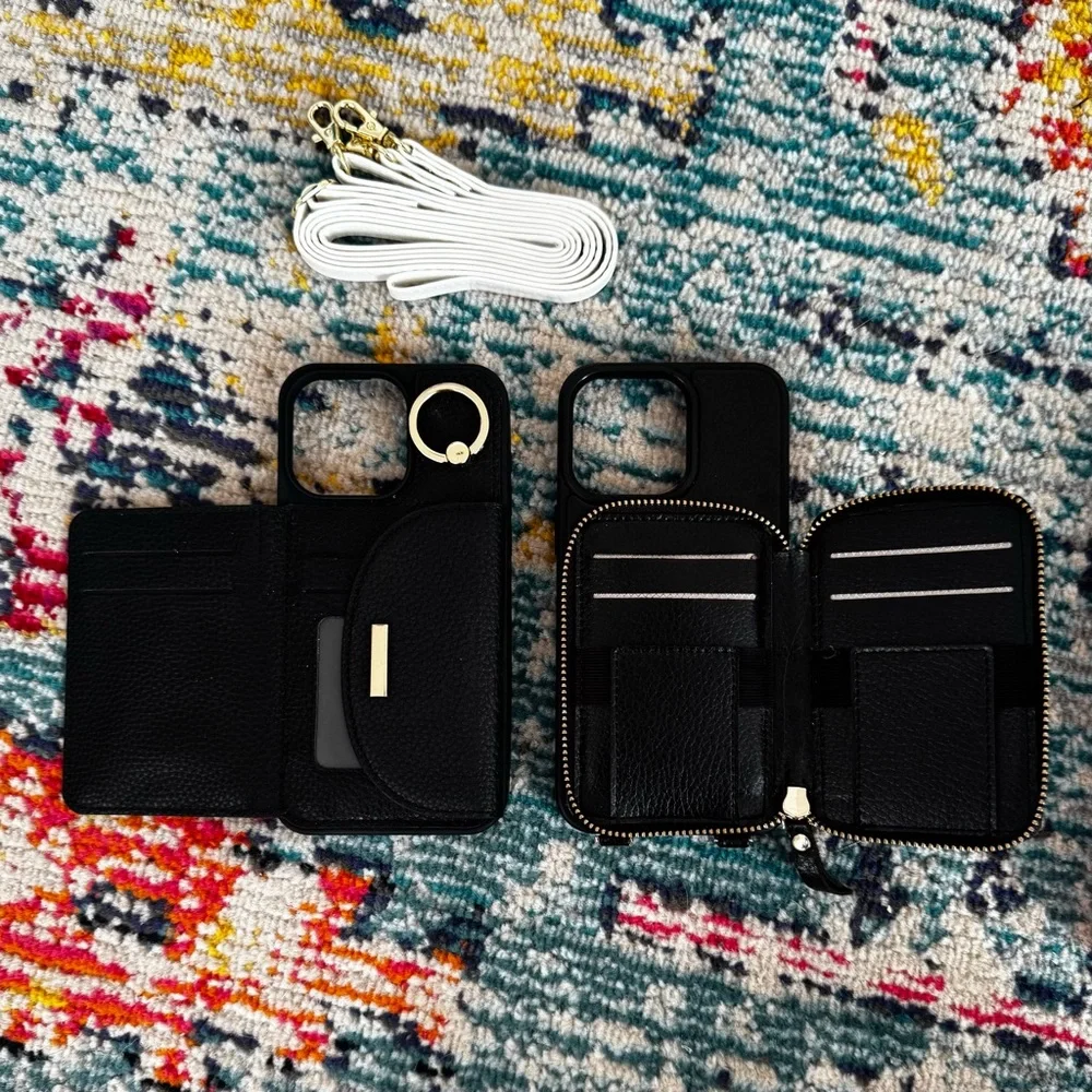 iPhone 15 Pro Max Kihuwey Phone Case Bundle - 2 Phone Cases w/ Latch